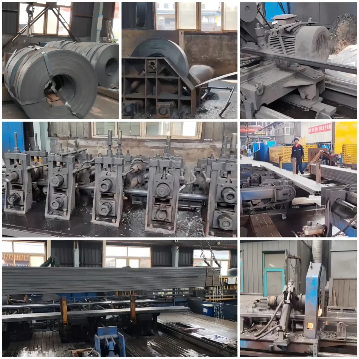 black square tube production black square tube production